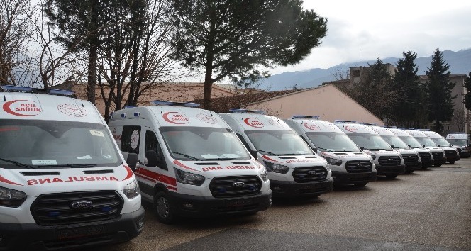 Sağlık Bakanlığı’ndan Bursa’ya 18 ambulans