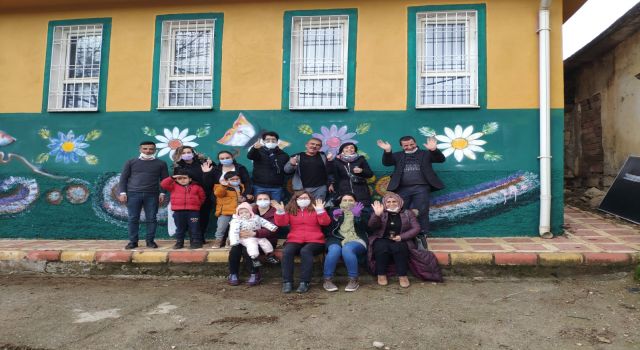 KAHEV Batman Kömürcü Köy Okulu’nu boyadı